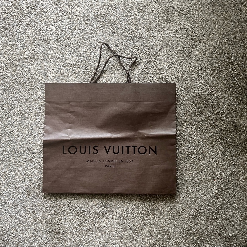 Authentic Louis Vuitton Shopping Bag